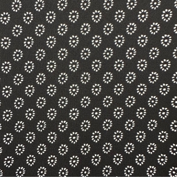 Talbots Flare Sleeve Top Blouse Black Print Stretch Workwear Career Office W 3X - Picture 4 of 9